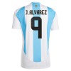 Argentina J. Alvarez 9 Hjemme 2024 - Herre Fotballdrakt